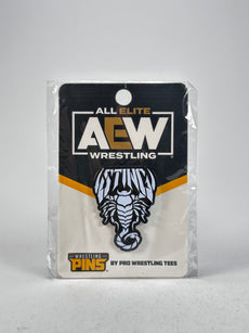 AEW : Sting Logo Pin Badge