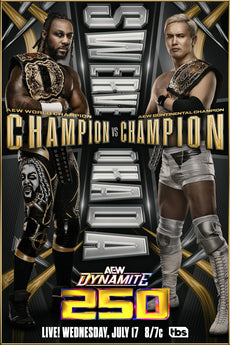 Official AEW - MatchUp Mondays  12x18" Poster *Only 1 available * 1 of 50