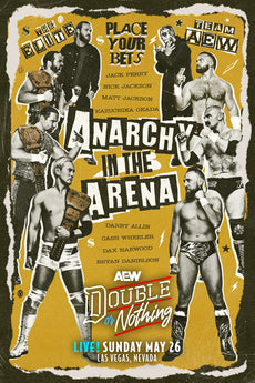 Official AEW - MatchUp Mondays  12x18" Poster *Only 1 available * 1 of 50