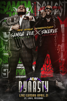 Official AEW - MatchUp Mondays  12x18" Poster *Only 1 available * 1 of 50