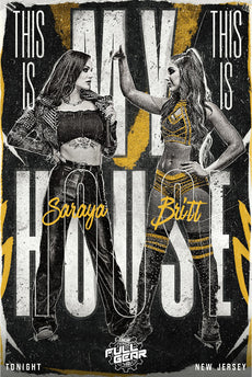 Official AEW - MatchUp Mondays  12x18" Poster *Only 1 available * 1 of 50