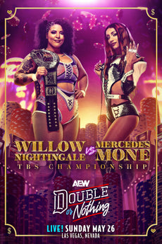 Official AEW - MatchUp Mondays  12x18" Poster *Only 1 available * 1 of 50