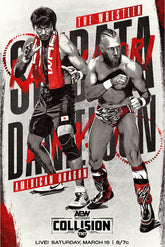 Official AEW - MatchUp Mondays  12x18" Poster *Only 1 available * 1 of 50
