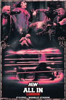 Official AEW - MatchUp Mondays  12x18" Poster *Only 1 available * 1 of 10