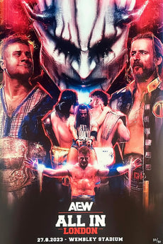 Official AEW - MatchUp Mondays  12x18" Poster *Only 1 available * 1 of 50