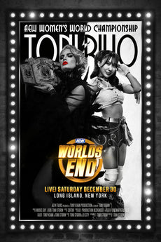 Official AEW - MatchUp Mondays  12x18" Poster *Only 1 available * 1 of 50 (Copy)