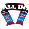 AEW : "All In 2024" All Elite Wrestling Logo Knit Scarf