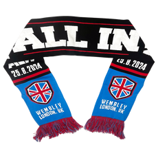 AEW : "All In 2024" All Elite Wrestling Logo Knit Scarf