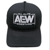 AEW : Black & White Trucker Hat / Cap