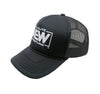 AEW : Black & White Trucker Hat / Cap