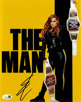 Highspots - Becky Lynch "The Man" Hand Signed Metallic 11x14 *inc COA* Limited Stock