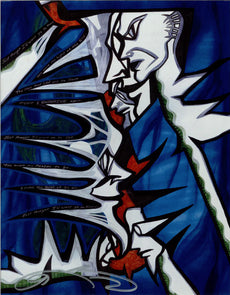 Highspots - Jeff Hardy "Enshrine" Humanomoly Artwork Poster - Hand Signed *inc COA*