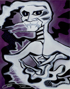 Highspots - Jeff Hardy "Soul Tied In A Knot" Humanomoly Artwork Poster - Hand Signed *inc COA*