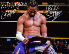 Highspots - Leon Slater "X-Division Champ" Hand Signed 11x14 *inc COA*
