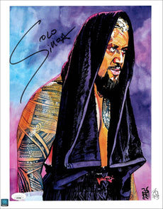 Highspots - Solo Sikoa Hand Signed Rob Schamberger 11x14 *Inc COA*