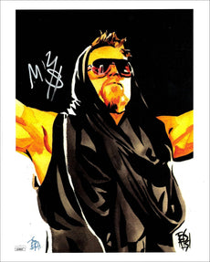 Highspots - The Miz Hand Signed Rob Schamberger 11x14 *Inc COA*
