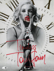 Highspots - Toni Storm "Roman Numerals" Hand Signed Metallic 11x14 *inc COA*