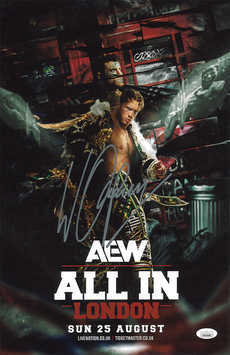 Highspots - Will Ospreay "All In 2024" Hand Signed 11x17 Photo *inc COA* ( Pre-Order )
