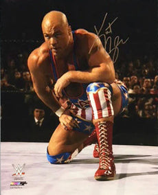 Highspots - Kurt Angle "Battle Ready" Hand Signed 20x16 *inc COA*