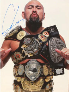 Highspots - Great Muta "Champion" Hand Signed 24x18" *inc COA*