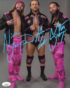 Highspots - Young Bucks & Adam Cole "SuperKliq" Hand Signed 8x10 *inc COA*