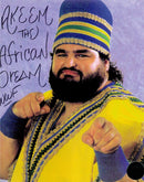Highspots - Akeem "The African Dream" Hand Signed 8x10 *inc COA*