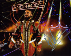 Highspots - Andrade "WWE Entrance" Hand Signed 8x10 *inc COA*