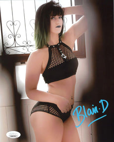 Highspots - Blair Davenport "Black Two Piece" Hand Signed 8x10 *inc COA*