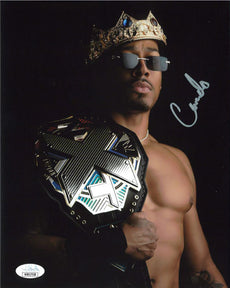 Highspots - Carmelo Hayes "NXT Champion" Hand Signed 8x10 *inc COA*