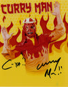 Highspots - Christopher Daniels "Curry Man" Hand Signed Metallic 8x10 *inc COA*