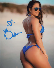 Highspots - Dasha "Blue Bikini" Hand Signed 8x10 *inc COA*