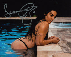 Highspots - Deonna Purrazzo "Poolside" Hand Signed 8x10 Photo *inc COA*