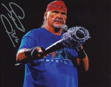 Highspots - George South "Barbed Wire Bat" Hand Signed 8x10 *inc COA*