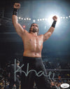 Highspots - Great Khali "Arms Up" Hand Signed 8x10 *inc COA*