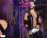 Highspots - Hangman Adam Page "Belt Buckle" Hand Signed 8x10 *inc COA*