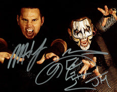 Highspots - The Hardy Boyz "Dark Pose" Hand Signed 8x10 *inc COA*