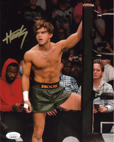 Highspots - Hook "Apron Pose" Hand Signed 8x10 *inc COA*