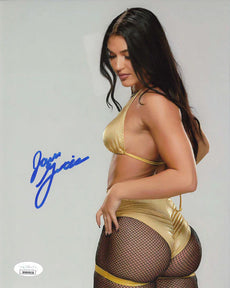 Highspots - Jade Gentile "Gold Gear" Hand Signed 8x10 *inc COA*