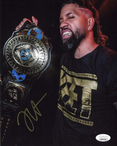 Highspots - Jey Uso "IC Champion" Hand Signed 8x10 *inc COA*