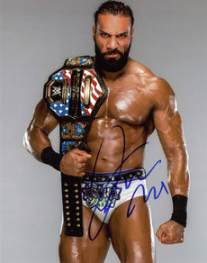 Highspots - Jinder Mahal "WWE US Champion" Hand Signed 8x10 *inc COA*