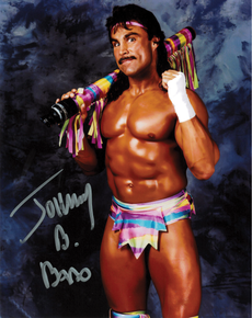 Highspots - Johnny B Badd "Promo Pose" Hand Signed 8x10 Photo *inc COA*
