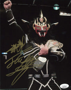 Highspots - Jushin "Thunder" Liger "CMLL Champion" Hand Signed 8x10 *inc COA*