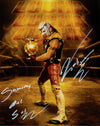 Highspots - Samuray Del Sol / Kalisto "Lucha" Metallic Hand Signed 8x10 Photo *inc COA*