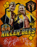 Highspots - Killer Bees "Collage" Metallic Hand Signed 8x10 Photo *inc COA*