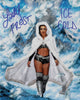 Highspots - Lady Frost "Ice Cold" Hand Signed Metallic 8x10 *inc COA*