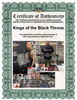 Highspots - Malakai Black & Brody King "Kings Of The Black Throne" Hand Signed 8x10 *inc COA*