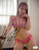 Highspots - Mina Shirakawa "Zig Zag Bikini" Hand Signed 8x10 *inc COA*