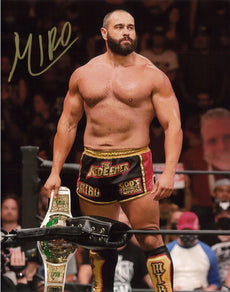 Highspots - Miro "Turnbuckle Pose" Hand Signed 8x10 *inc COA*