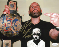 Highspots - Nick Gage "GCW Champion" Hand Signed 8x10" *inc COA*