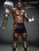 Highspots - Oba Femi "Raising The Belt" Hand Signed 8x10 Photo *inc COA*